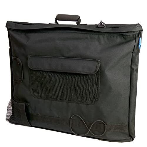 Florence 20"x26" Convertable Art Bag With Backpack Straps, T-Square Sleeve, Brush Holder, Tube Holder and Foam Handle