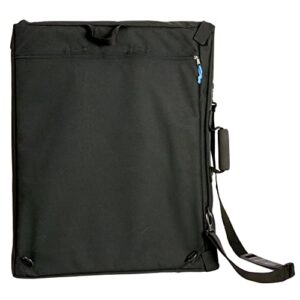 Florence 20"x26" Convertable Art Bag With Backpack Straps, T-Square Sleeve, Brush Holder, Tube Holder and Foam Handle