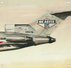 beastie boys license to ill poster tapestry flag 4x4ft banner