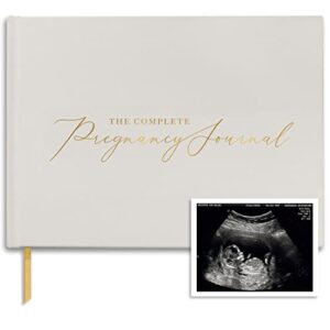 pregnancy journal for first time moms – keepsake memory book pregnancy photo journals – 40 weekly calendars milestone journey – 200 page baby book mom gifts – space for ultrasound photos & tracking