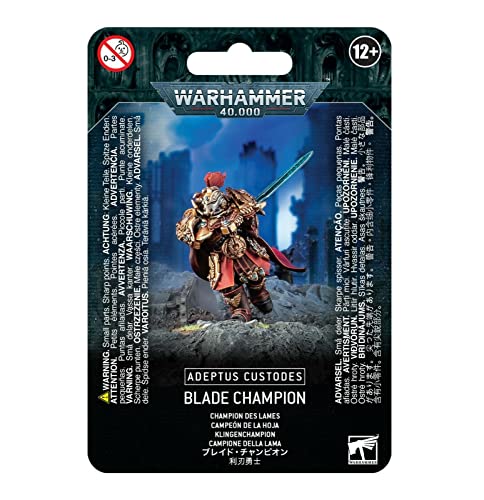 Blade Champion Adeptus Custodes Blister Warhammer 40K Nib