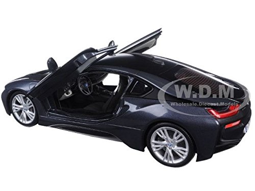 BMW i8 SOPHISTO AND FROZEN GREY 1/18 DIECAST CAR MODEL BY PARAGON 97082 ^G#fbhre-h4 8rdsf-tg1371598