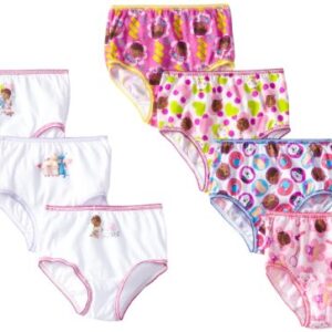 Disney girls Doc Mcstuffins, Elena, Minnie, Fancy Nancy, Disney Jr. Underwear Multipacks Briefs, Doc7pk, 4T US