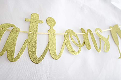 Kunggo 60 Years Loved Banner,Gold Gliter Paper Sign Decors for 60th Birthday/Wedding Anniversary Party Supplies Photo Props. (60 Years Loved)