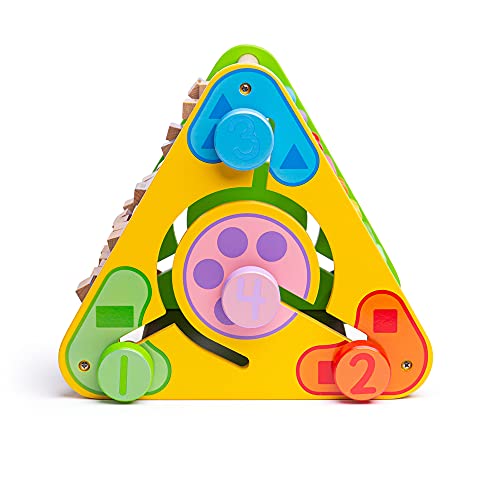 Bigjigs Toys Early Learning Triangular Activity Centre