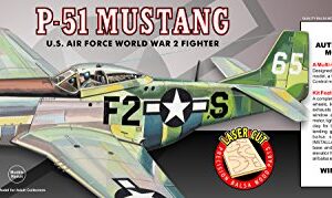 Guillow's P51 Mustang Laser Cut Model Kit