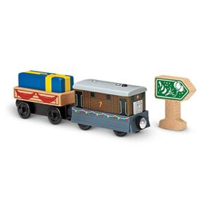 Fisher-Price Thomas & Friends Wood Birthday Surprise Toby Accessory Pack