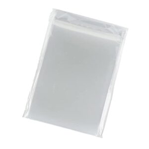 50 progo clear stamp and die storage pockets cpp plastic pockets, extra large 6.75 x 9.25 inches.