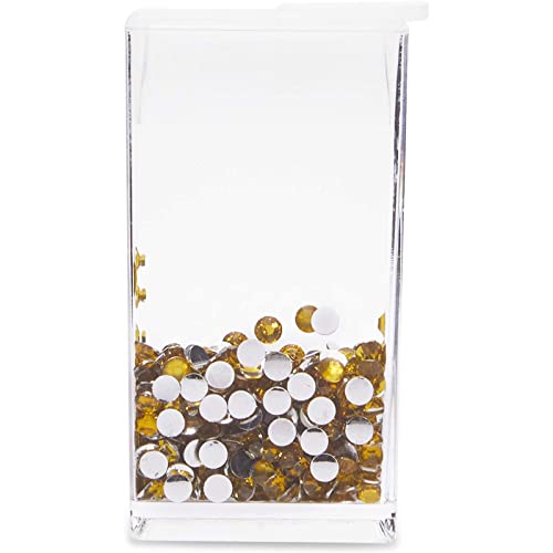 Diamond Painting Case with 64 Rhinestone Storage Boxes, 196 Labels (8.75 x 5 x 2.1 in)