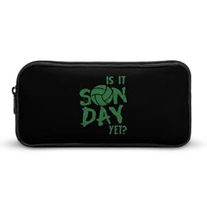 volleyball day pencil case pencil pouch coin pouch cosmetic bag office stationery organizer