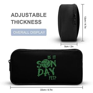 Volleyball Day Pencil Case Pencil Pouch Coin Pouch Cosmetic Bag Office Stationery Organizer