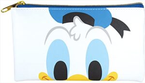 tees factory dn-5533187do disney donald duck flat pouch, 0.6 x 4.1 x 7.5 inches (1.5 x 10.5 x 19 cm)