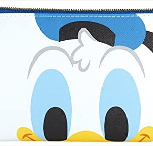 Tees Factory DN-5533187DO Disney Donald Duck Flat Pouch, 0.6 x 4.1 x 7.5 inches (1.5 x 10.5 x 19 cm)