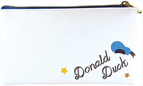 Tees Factory DN-5533187DO Disney Donald Duck Flat Pouch, 0.6 x 4.1 x 7.5 inches (1.5 x 10.5 x 19 cm)