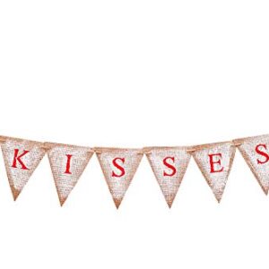 Valentines Day Decor | Valentines 25 cent Kisses Banner | Valentine Decoration