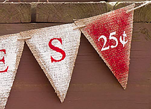 Valentines Day Decor | Valentines 25 cent Kisses Banner | Valentine Decoration