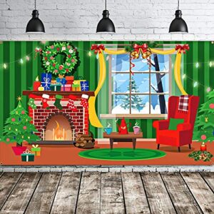 merry christmas backdrop scene setters banner welcome winter snow decorative xmas background for wall decoration christmas party decor holiday