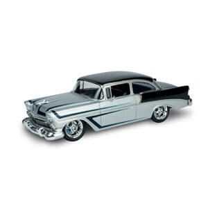 revell 85-4504 1956 chevy del ray 2n1 model car kit 1:25 scale 153-piece skill level 5 plastic model building kit , blue
