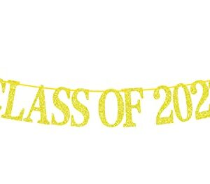 Class of 2023 Banner, Congratulations Banner for 2023 Graduation Decorations(Black and Gold)