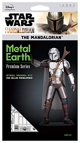 Metal Earth Premium Series Star Wars The Mandalorian 3D Metal Model Kit Fascinations