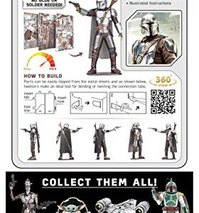 Metal Earth Premium Series Star Wars The Mandalorian 3D Metal Model Kit Fascinations