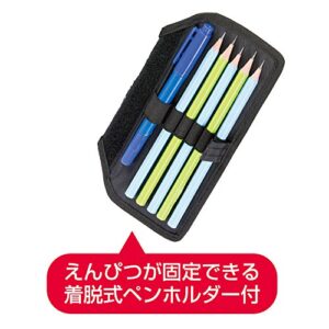 SUN-STAR Durable Pen Carrying Case with Zipper GUARDIAN Black