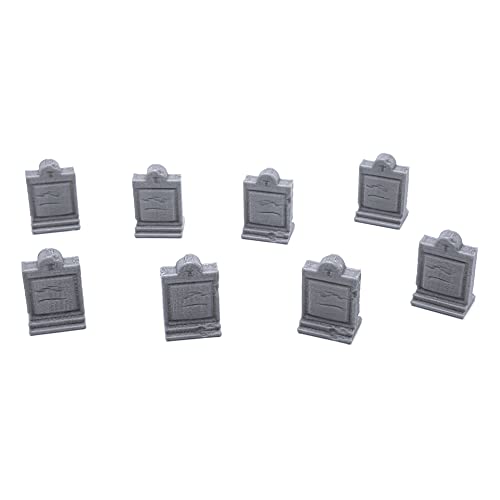 EnderToys Mausoleum Graveyard Scene, Terrain Scenery for Tabletop 28mm Miniatures Wargame, 3D Printed and Paintable