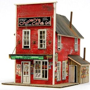 HO Scale HOn3 BANTA MODELWORKS #2190 Chillery's Cafe model kit .HN#GG_634T6344 G134548TY38814