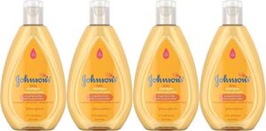 johnson’s baby shampoo, travel size, 1.7 ounce (pack of 4)