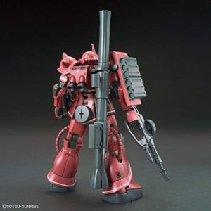 Bandai Spirits Hobby MS-06S Zaku II Char Aznable's Mobile Suit Gundam (Red Comet Ver.) Gundam The Origin HG 1/144, Multi (BAS5057656)