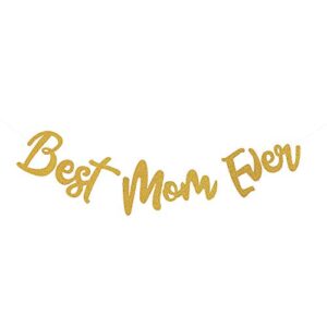 best mom ever hanging garland (7 feet long) mother’s day home decor