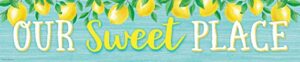 teacher created resources lemon zest our sweet place banner (tcr8492)