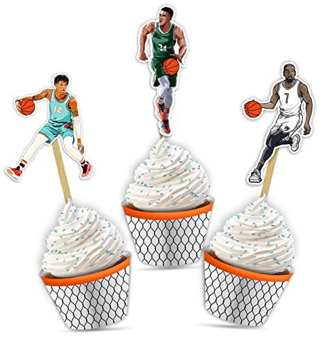 Seyal® Basketball Cupcake Wrapper