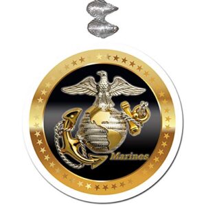 us marine medallion dangler (3/pkg) by partypro