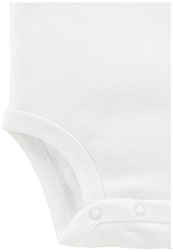 Simple Joys by Carter's Unisex Babies' Long-Sleeve Bodysuit, Pack of 7, White, 24 Months