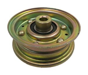 flat idler pulley compatible with 9753 exmark 1-323285 (3/8-inches x 2-3/4-inches)