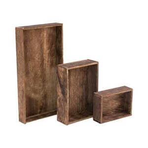 Tim Holtz, Advantus Vignette Set Wooden Boxes, brown