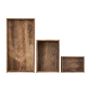 tim holtz, advantus vignette set wooden boxes, brown