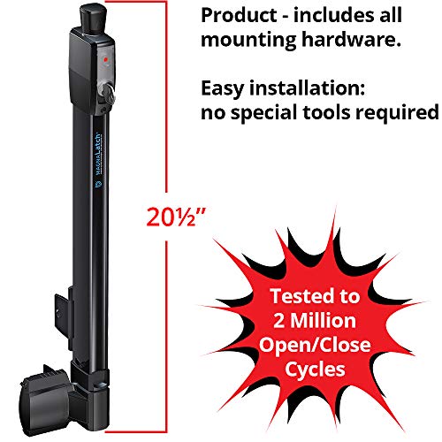 D&D Technologies ML3TPKA MagnaLatch Top Pull, Pool & Child Safety Magnetic Gate Latch and Lock, for Any Square Gate