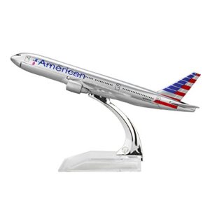 24-Hours The New American Airlines B777 Alloy Metal Model Aircraft Child Birthday Gift Plane Models chiristmas Gift 1:400