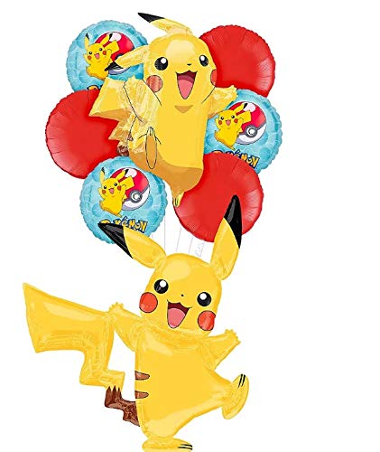 ANAGRAM INTERNATIONAL 57" POKEMON PIKACHU AWK, Multi