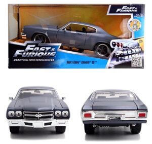 1/24 jada fast & furious dom’s chevy chevelle ss diecast model matte grey 97835 ,#g14e6ge4r-ge 4-tew6w213377