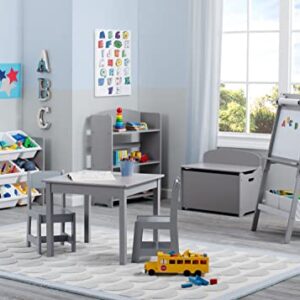 Delta Children MySize Bookshelf - Greenguard Gold Certified, Grey