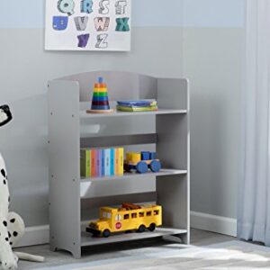 Delta Children MySize Bookshelf - Greenguard Gold Certified, Grey