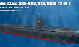 Hobby Boss USS Los Angeles Class SSN-688/VLS/688I 3-in-1 Boat Model Building Kit