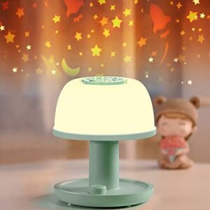 licklip toddler night light lamp, dimmable led bedside lamp with star projector, kids night lights with timer design & color changing, portable rechargeable lamp, cute gifts for children bedroom