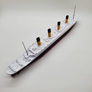 RMS Titanic Model - Highly Detailed Replica Historically Accurate No Assembly Required - 1 Foot in Length