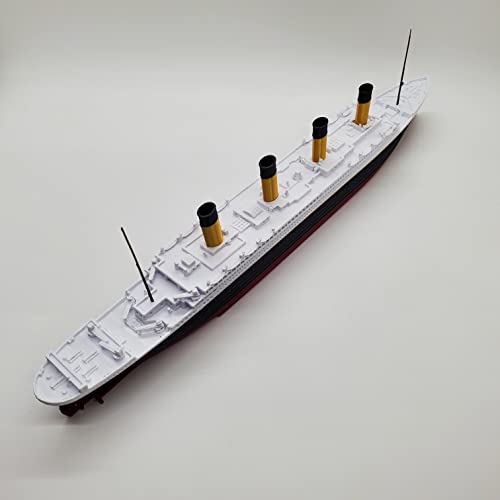 RMS Titanic Model - Highly Detailed Replica Historically Accurate No Assembly Required - 1 Foot in Length