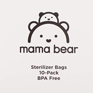 Amazon Brand - Mama Bear Sterilizer Bags, 10-count