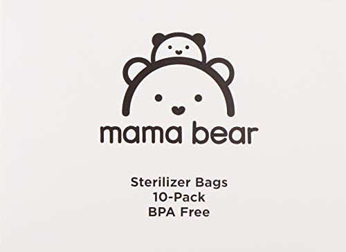 Amazon Brand - Mama Bear Sterilizer Bags, 10-count